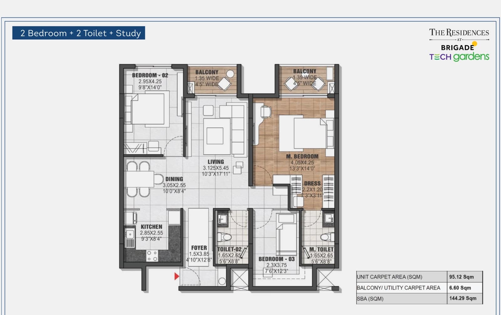 Floor plan, Plan 2