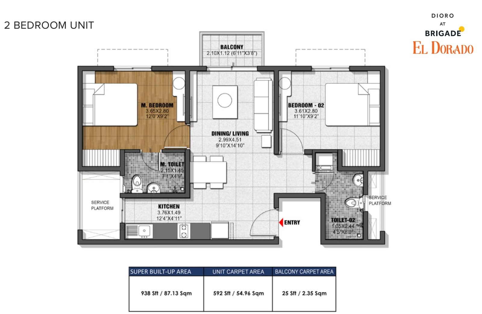 Floor plan, Plan 1