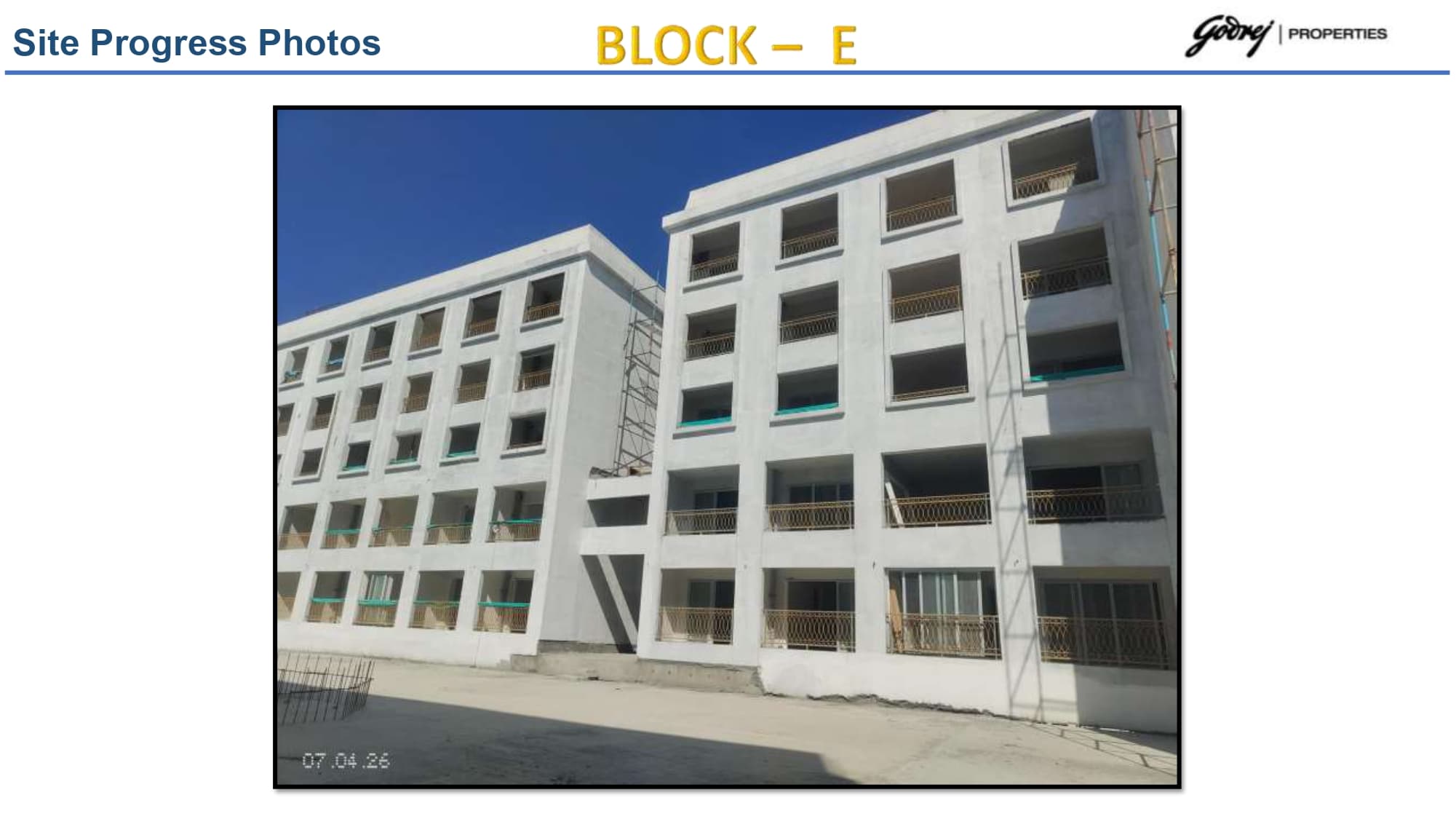 Godrej Athena site photograph 1