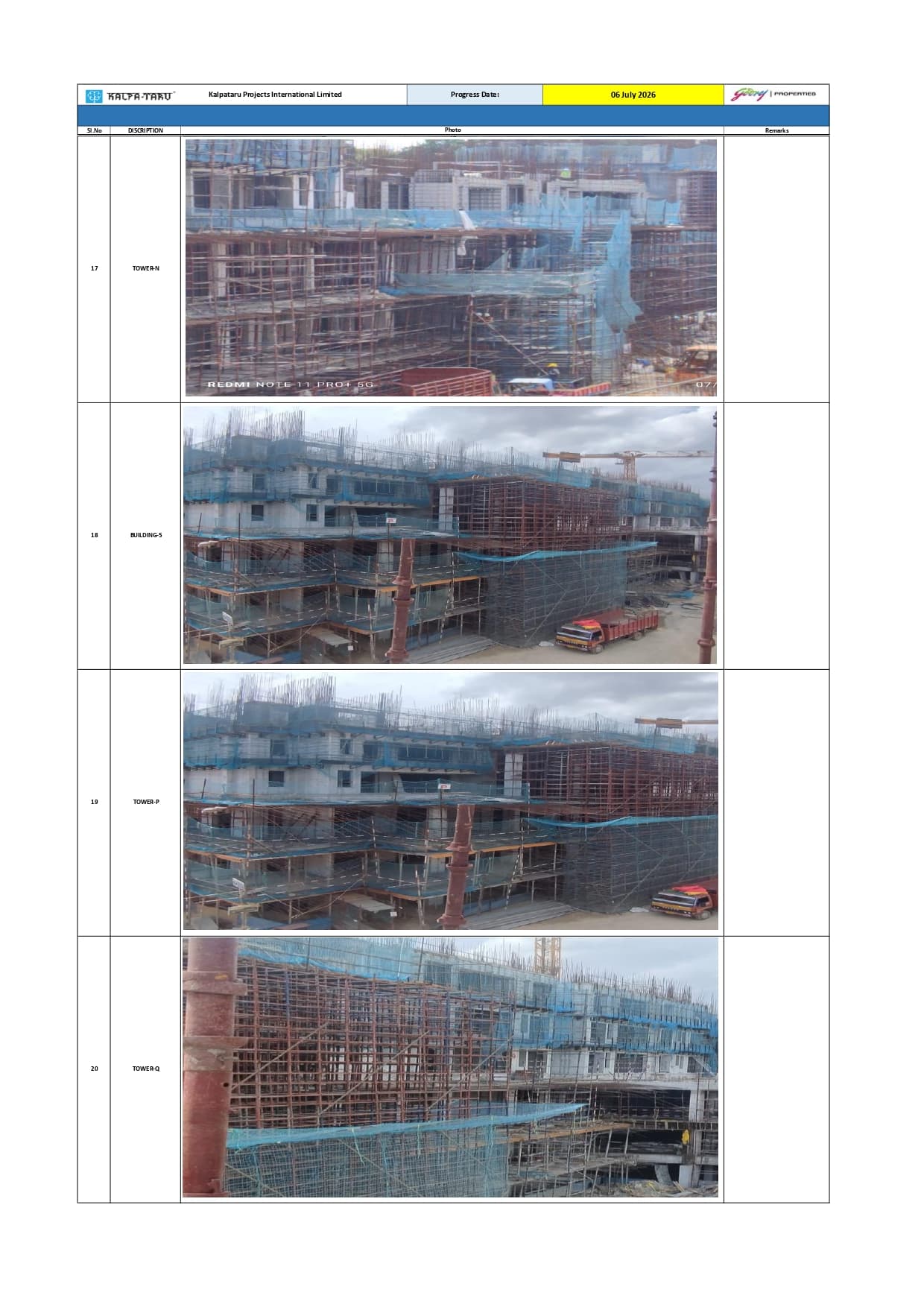 Godrej Woodscapes site photograph 1