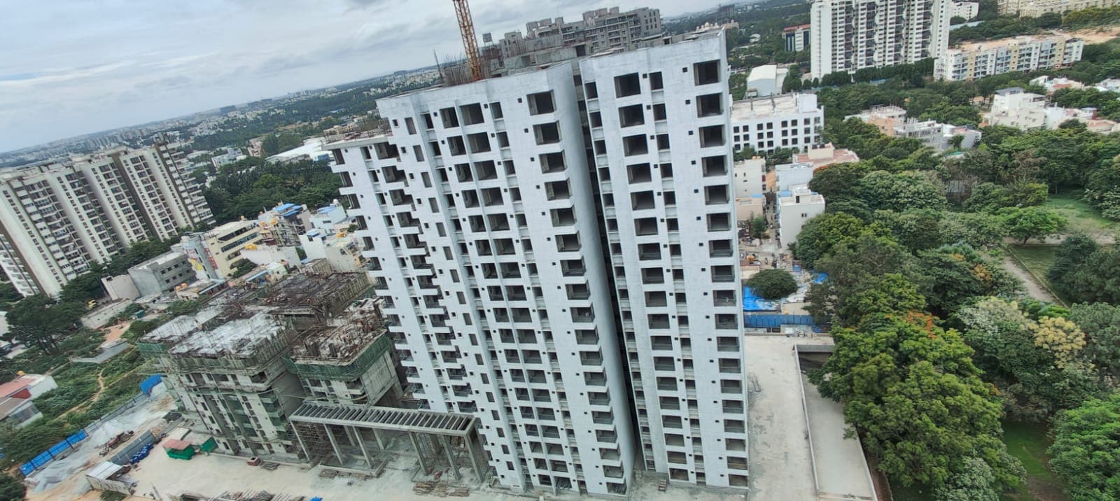 Vajram Newtown 2.0 site photograph 1