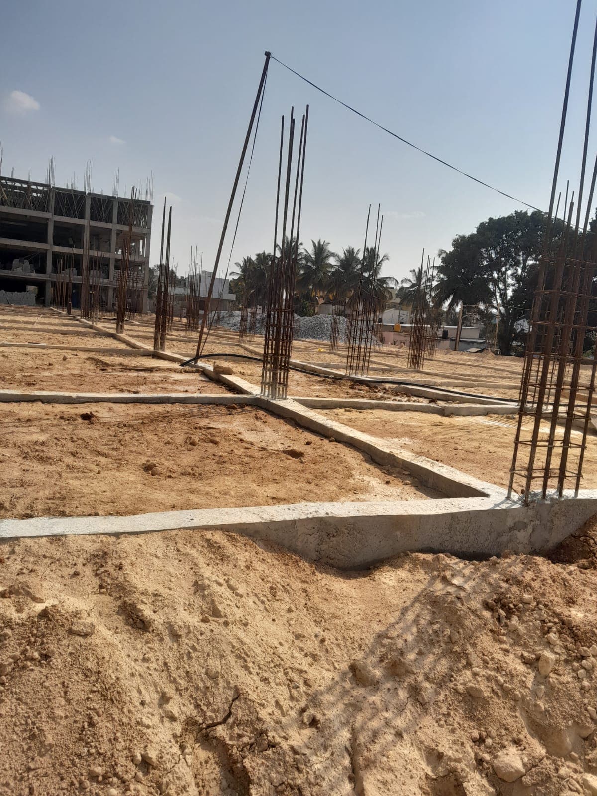 Sri Sai Bharath Towers site photograph 1