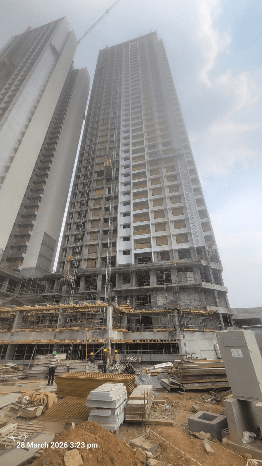 Sobha Manhattan Towers-Town Park Phase 2 W 1 & 2 site photograph 1